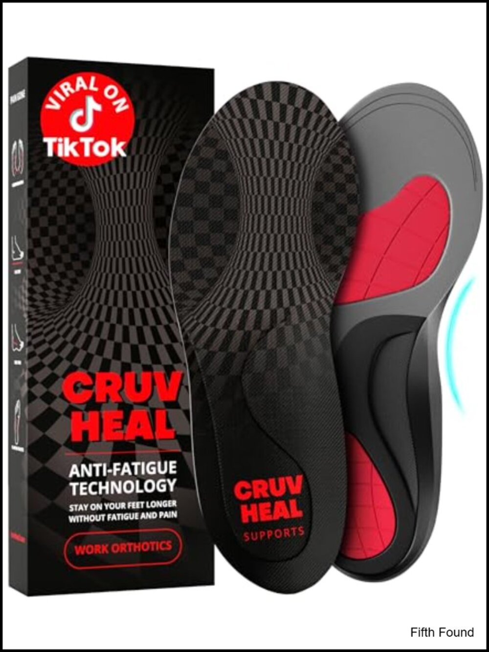 Orthotic Work Insoles Plantar Fasciitis Arch Support Anti-Fatigue